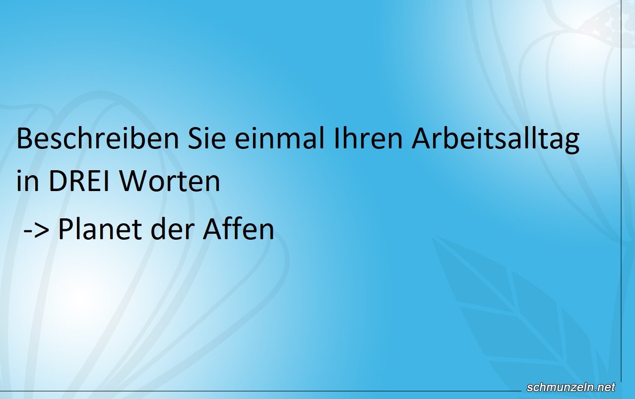 Arbeitsalltag