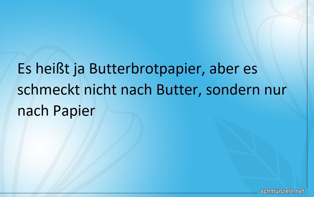 Butterbrotpapier
