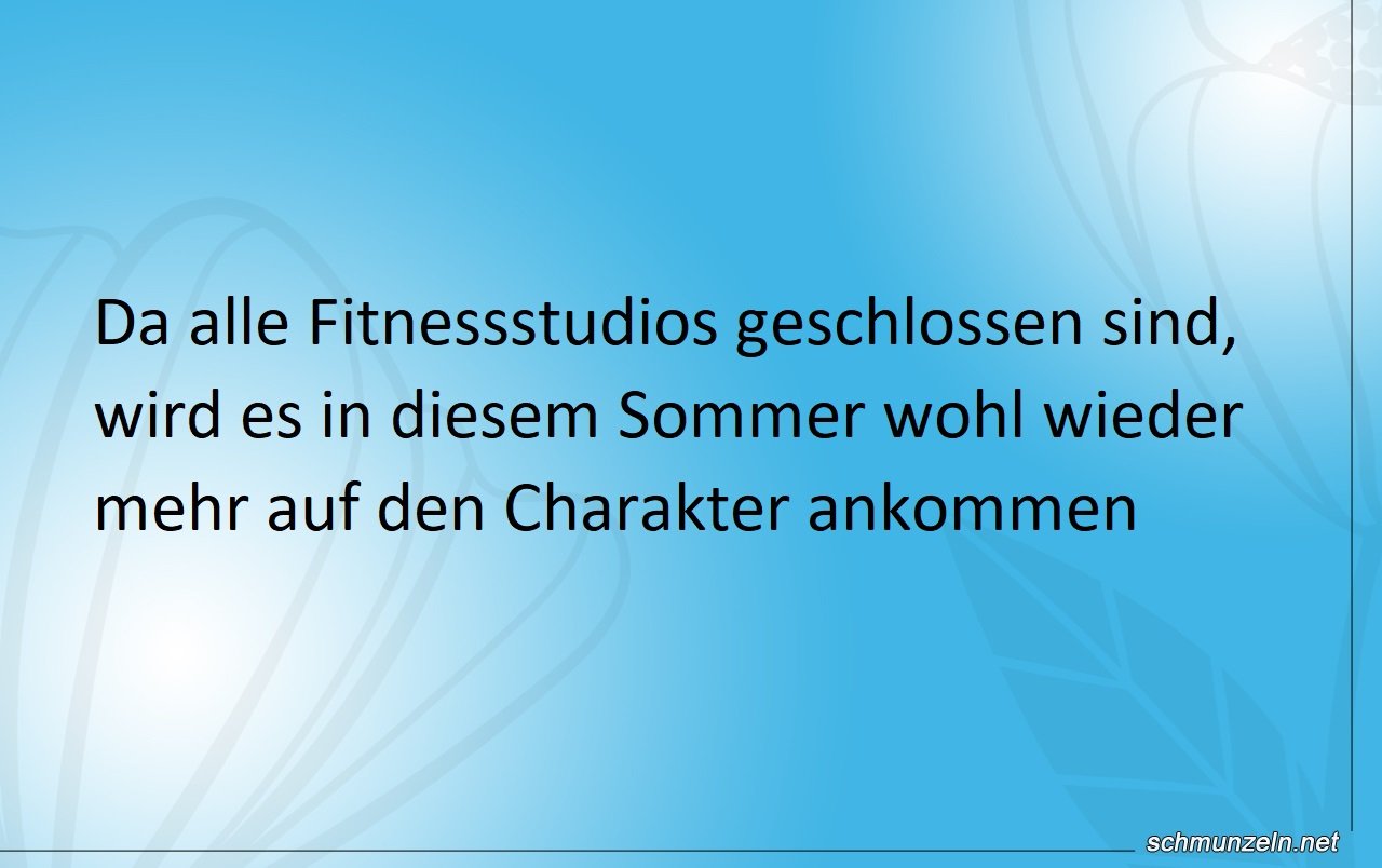 Fitnessstudios geschlossen