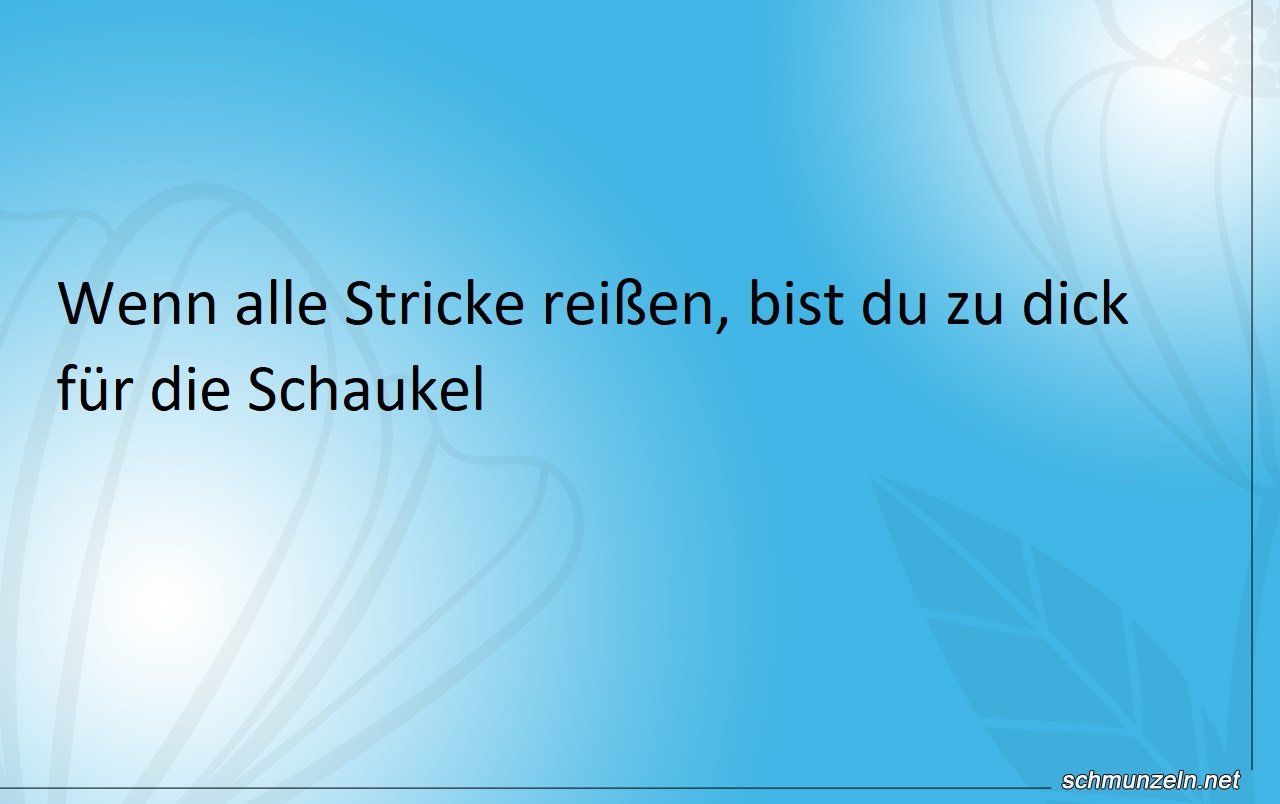 Stricke reissen