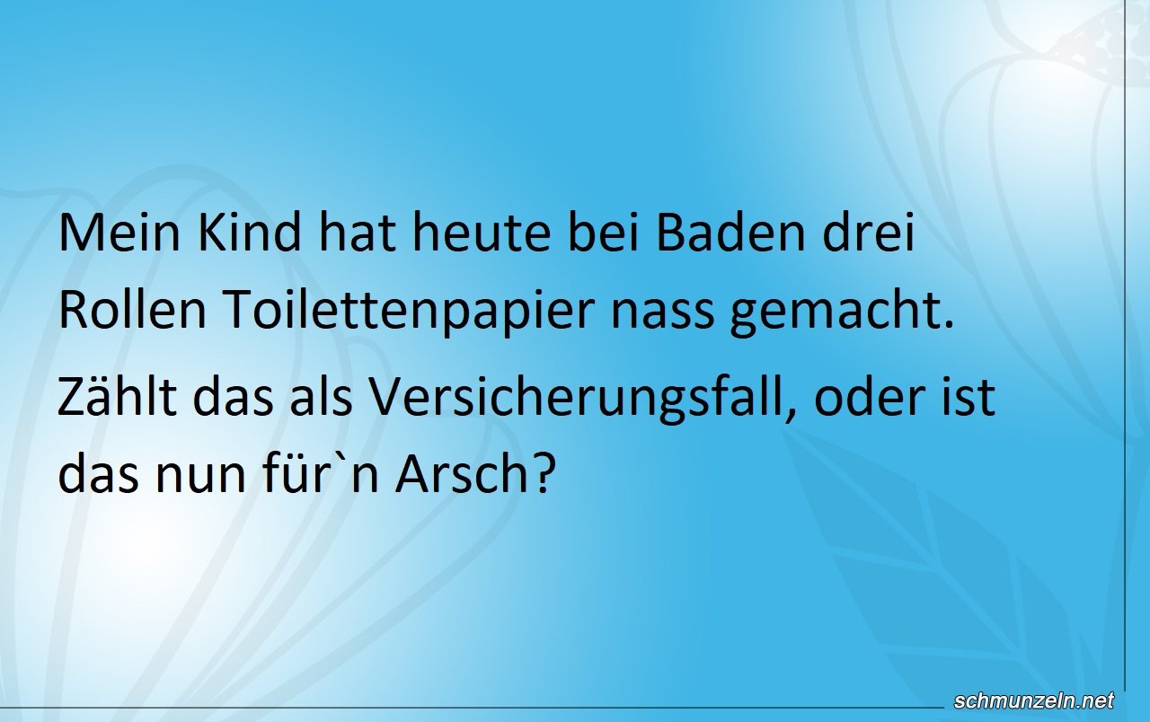 Toilettenpapier nass