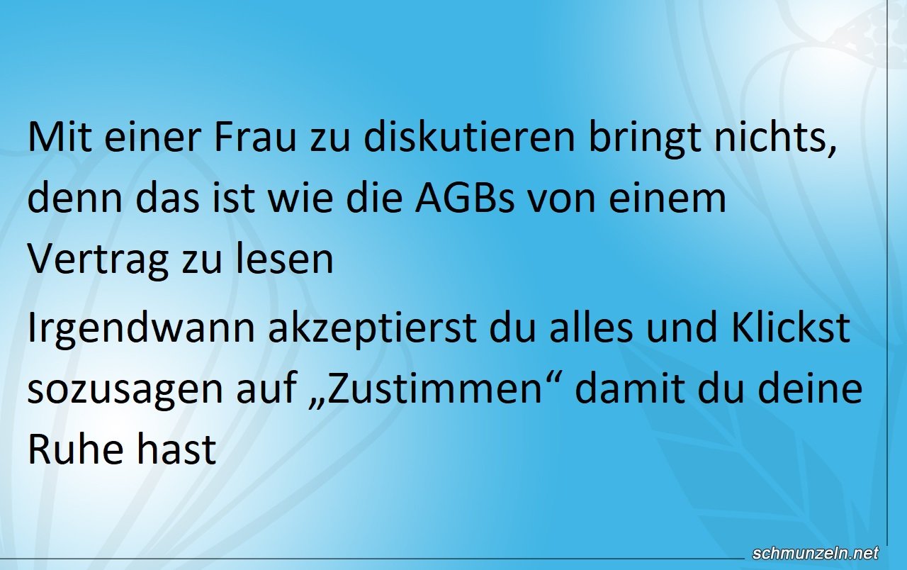 Mit einer Frau zu diskutieren bringt nichts frauen diskusion