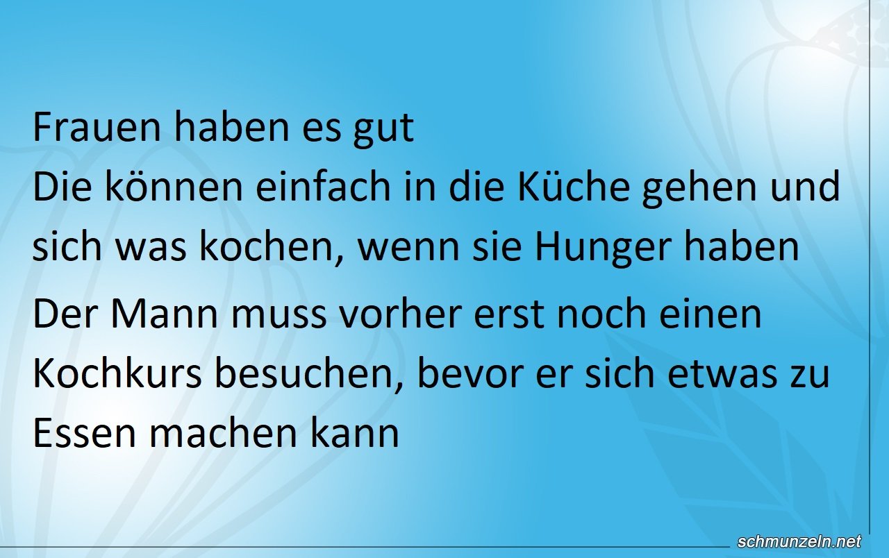Frauen haben es gut in der Küche frauen kueche