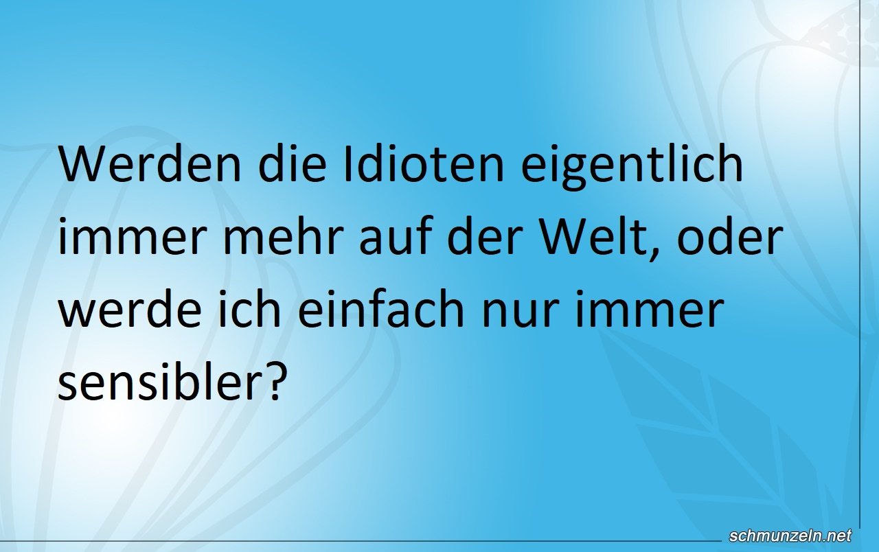 idiotenwelt