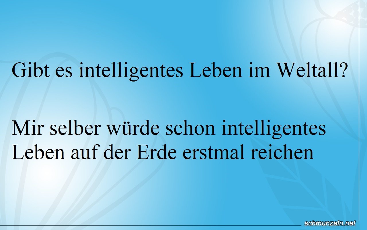 intelligentes leben