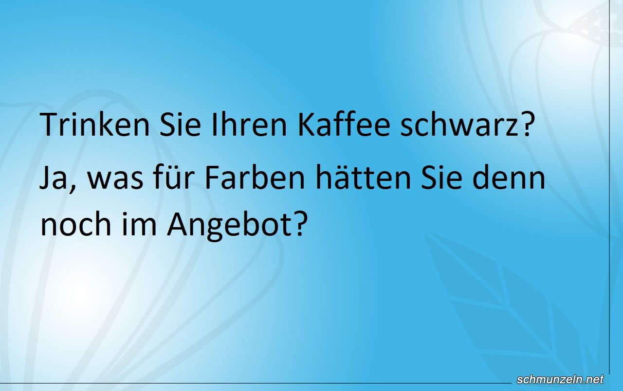 kaffee schwarz