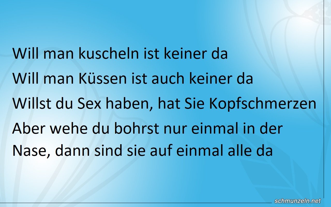 Meistens ist keiner da, ... Meistens ist keiner da, ...
