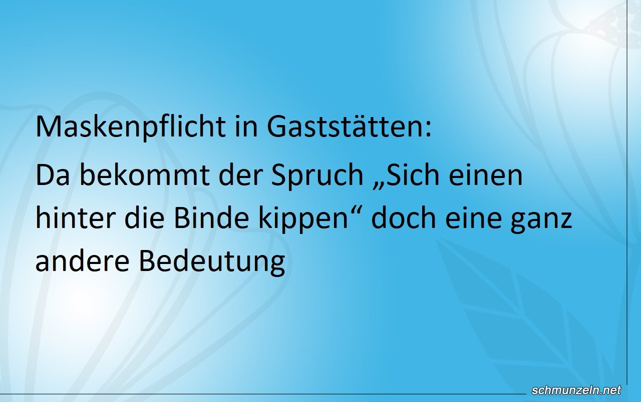 Hinter die Binde kippen Hinter die Binde kippen