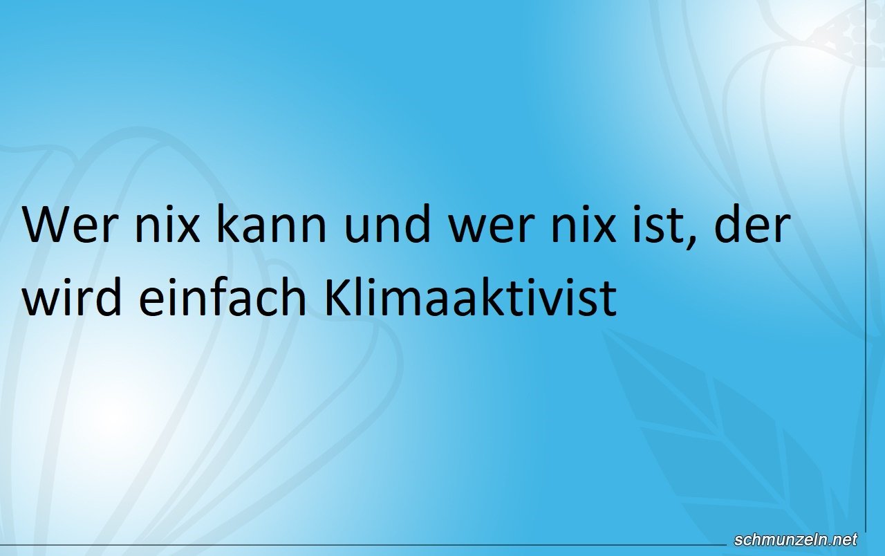 Wer wird genau Klimaaktivist? Wer wird genau Klimaaktivist?