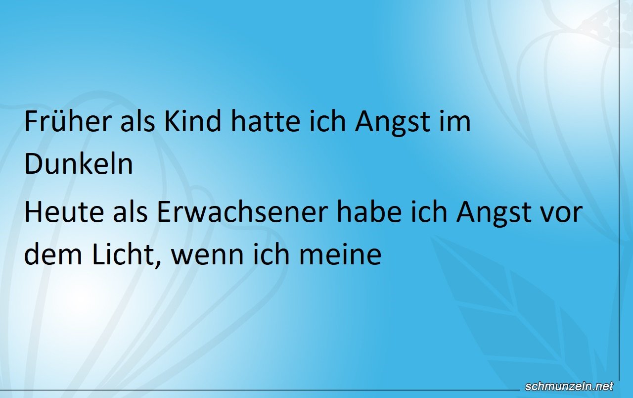 Angst vor Licht haben Angst vor Licht haben