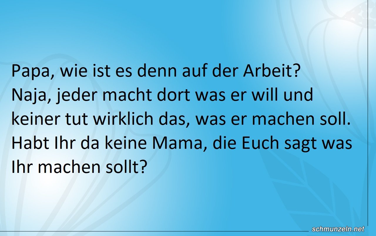 mama arbeit