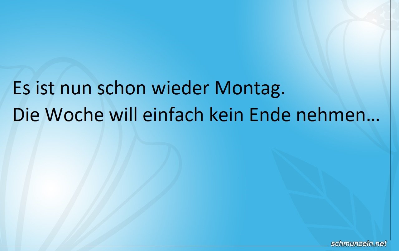 montags