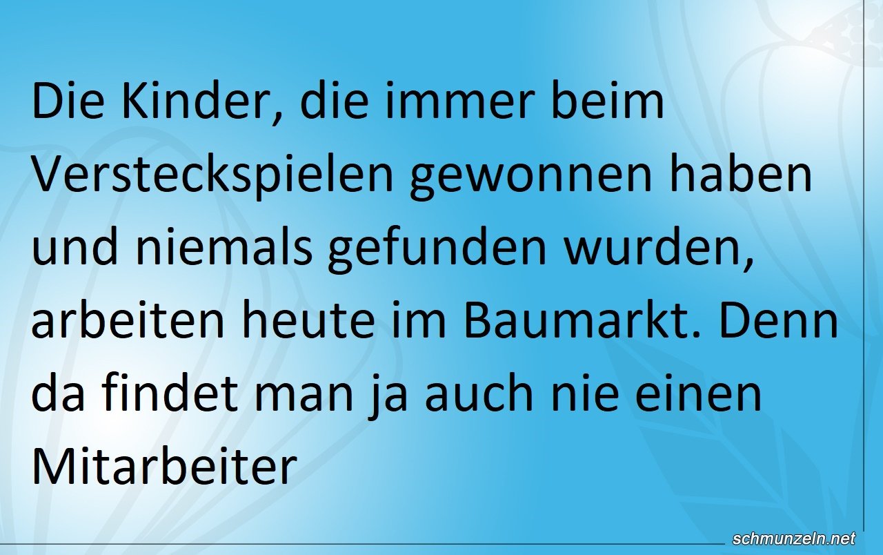 Wer genau arbeitet heute im Baumarkt Wer genau arbeitet heute im Baumarkt