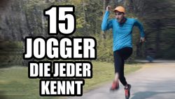 15 unterschiedliche jogger typen