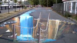 3D Strassenmalerei in Moskau 3d strassenmalerei in moskau