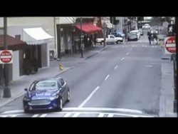 achtung pferd kommt von links