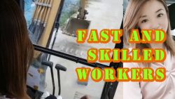 amazing fast and skilled workers