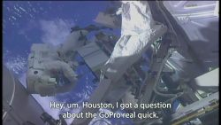 Astronaut forgot GoPro memory card before spacewalk astronaut forgot gopro memory ca