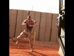 aufnahme eines schwedischen kamp