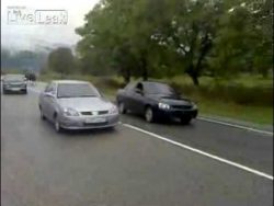 Autorennen endet im Unfall autorennen endet im unfall