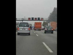 besoffener lkw fahrer auf der au
