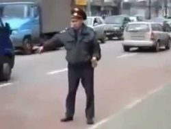 betrunkener russischer polizist