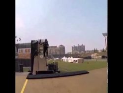 bmx wechsel im flug auf der ramp