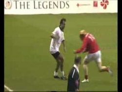 Boris Johnson kann auch Fußball spielen boris johnson kann auch fussball