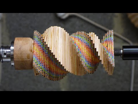 Aus Bundstiften eine schöne Blumenvase zaubern bundstifte vase