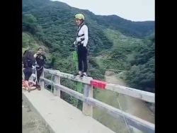 bungee jump fail