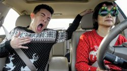 christmas car ride