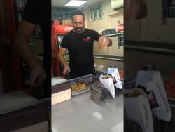 crazy falafel skills