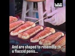 das glied als waffel essen