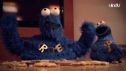 Das Krümelmonster als Rapper das kruemelmonster als rapper