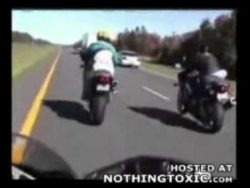 deppen sterben nie aus motorradr