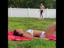 die freundin und der fussball