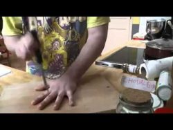 finger messer spiel mit verbunde