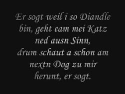 finger weg von meiner musch