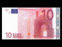 frau findet durch 10 euro schein