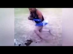 frau landet in misthaufen