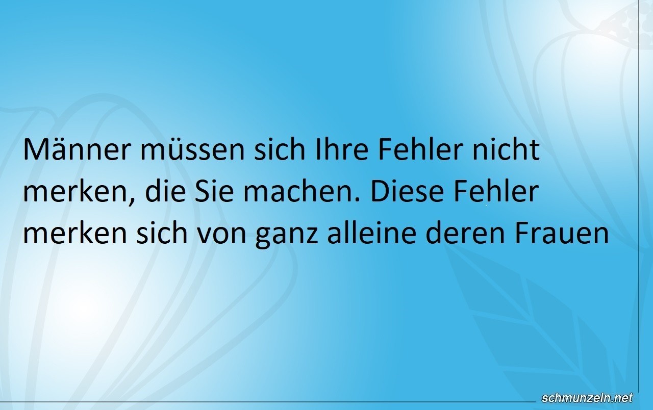 frauen fehlermerken