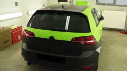 Golf folieren in der Werkstatt golf folieren in der werkstatt