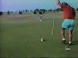 golf spielen kann auch mal spass