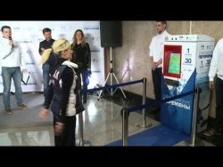 Gratis-Fahrschein gegen Kniebeugen gratis fahrschein gegen kniebeug