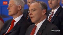 hat bill clinton bei der rede vo