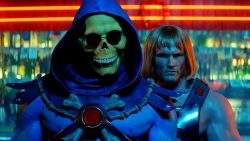 he man und skeletor tanzen in ei