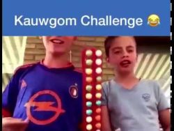 kauwgom challenge