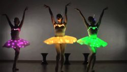 led ballerinas modern ballet sho