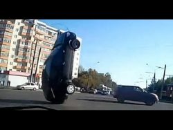 lustige dumme russische autounfa