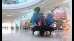 mario kart flashmob